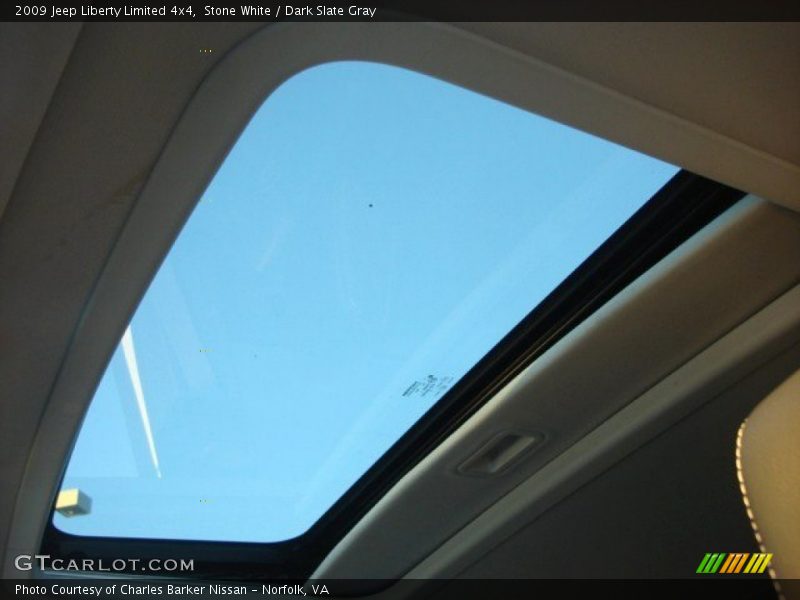 Stone White / Dark Slate Gray 2009 Jeep Liberty Limited 4x4
