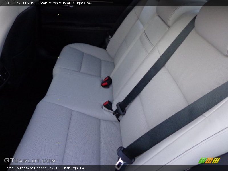 Starfire White Pearl / Light Gray 2013 Lexus ES 350