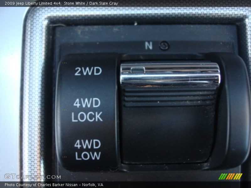 Stone White / Dark Slate Gray 2009 Jeep Liberty Limited 4x4