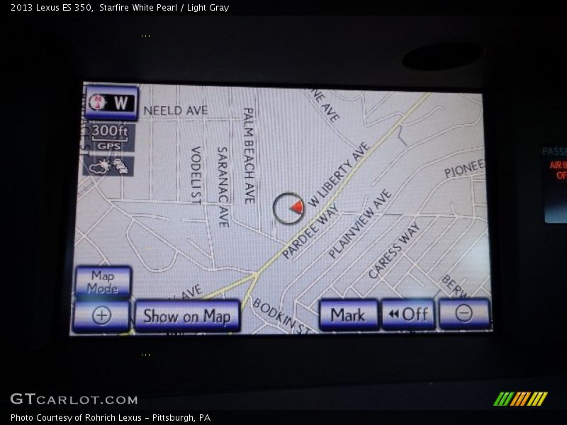 Starfire White Pearl / Light Gray 2013 Lexus ES 350