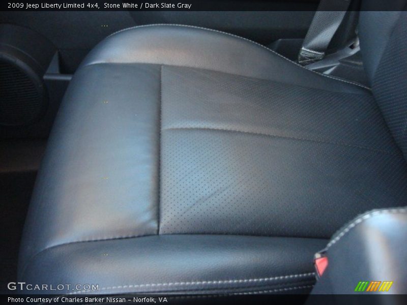 Stone White / Dark Slate Gray 2009 Jeep Liberty Limited 4x4