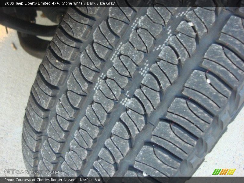 Stone White / Dark Slate Gray 2009 Jeep Liberty Limited 4x4