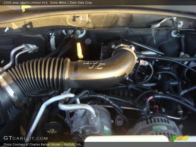 Stone White / Dark Slate Gray 2009 Jeep Liberty Limited 4x4