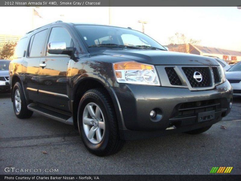 Smoke Gray / Charcoal 2012 Nissan Armada SV 4WD