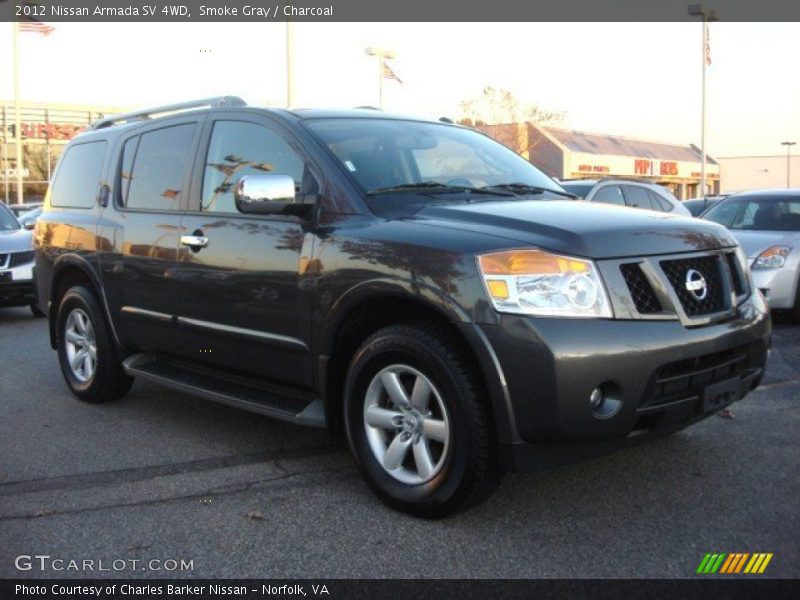 Smoke Gray / Charcoal 2012 Nissan Armada SV 4WD
