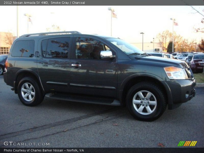 Smoke Gray / Charcoal 2012 Nissan Armada SV 4WD