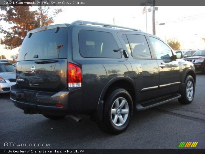 Smoke Gray / Charcoal 2012 Nissan Armada SV 4WD