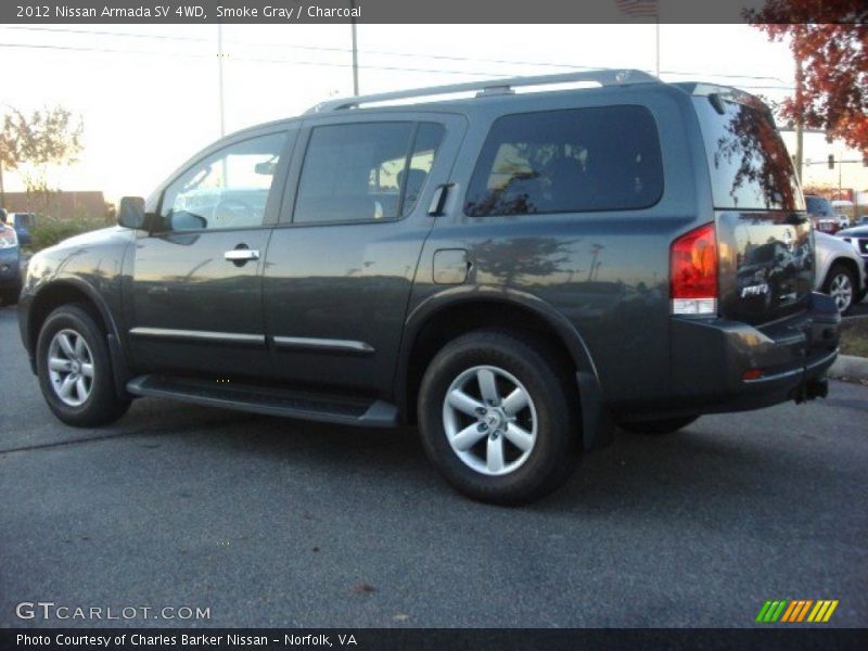 Smoke Gray / Charcoal 2012 Nissan Armada SV 4WD