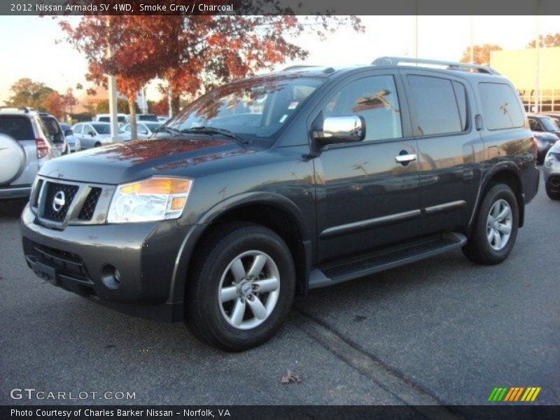 Smoke Gray / Charcoal 2012 Nissan Armada SV 4WD