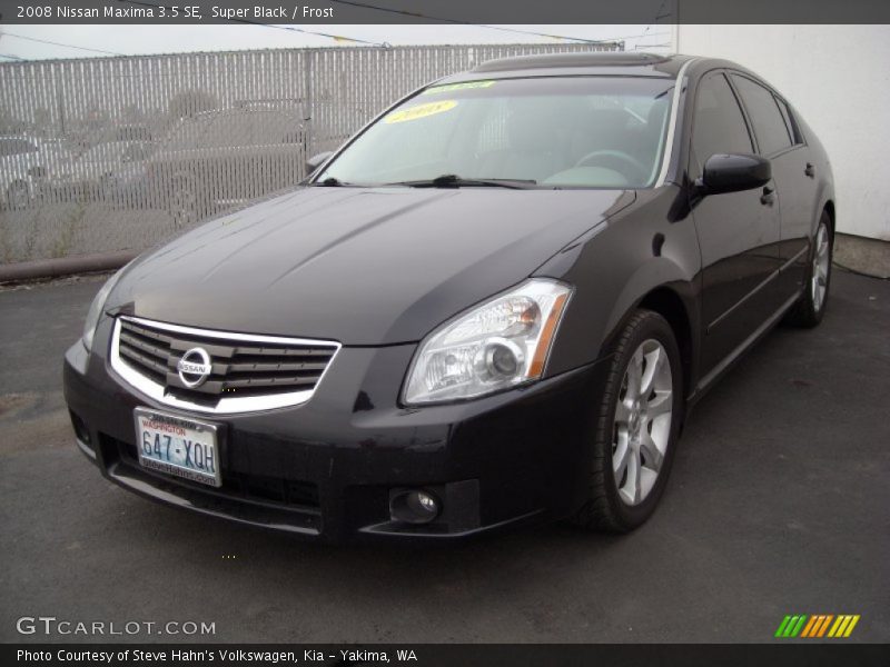 Super Black / Frost 2008 Nissan Maxima 3.5 SE