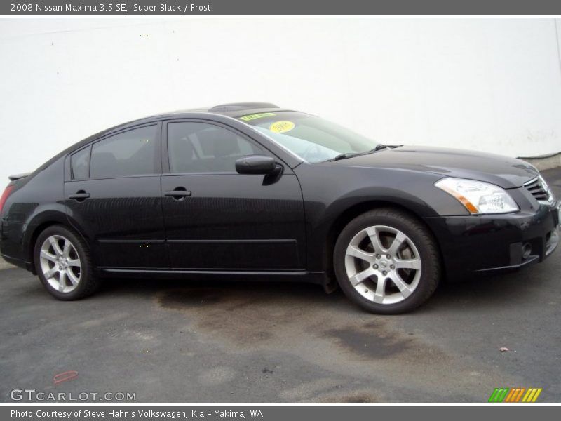 Super Black / Frost 2008 Nissan Maxima 3.5 SE