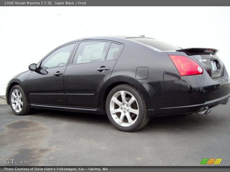 Super Black / Frost 2008 Nissan Maxima 3.5 SE