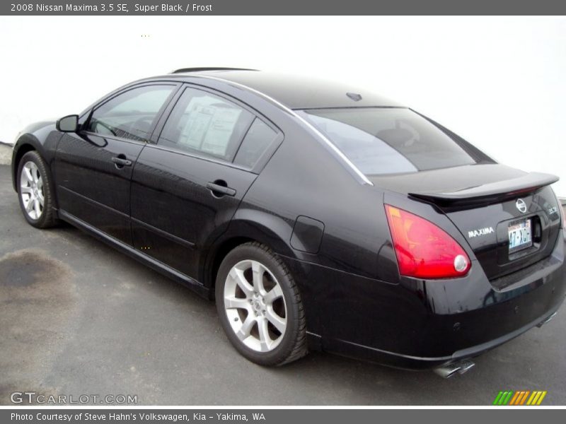 Super Black / Frost 2008 Nissan Maxima 3.5 SE