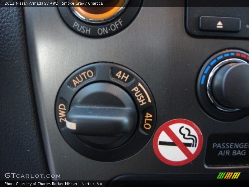 Smoke Gray / Charcoal 2012 Nissan Armada SV 4WD