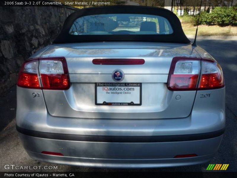 Silver Metallic / Parchment 2006 Saab 9-3 2.0T Convertible