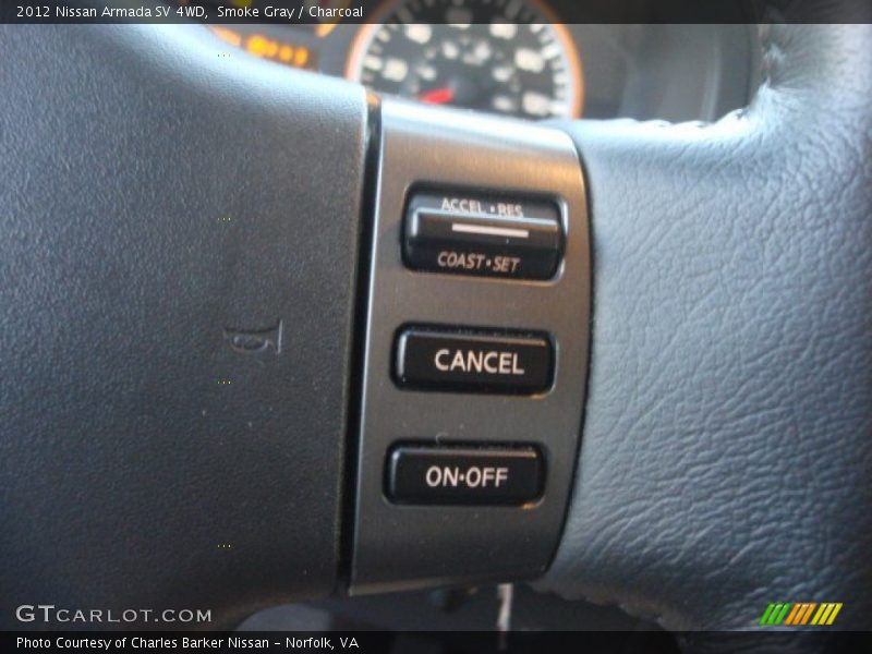 Smoke Gray / Charcoal 2012 Nissan Armada SV 4WD