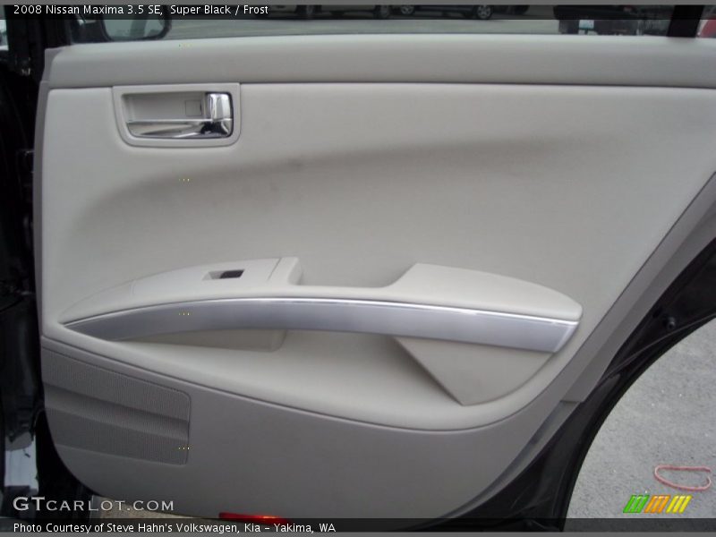Super Black / Frost 2008 Nissan Maxima 3.5 SE
