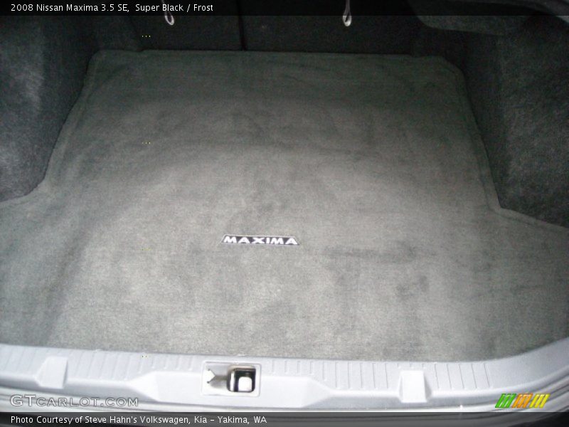 Super Black / Frost 2008 Nissan Maxima 3.5 SE