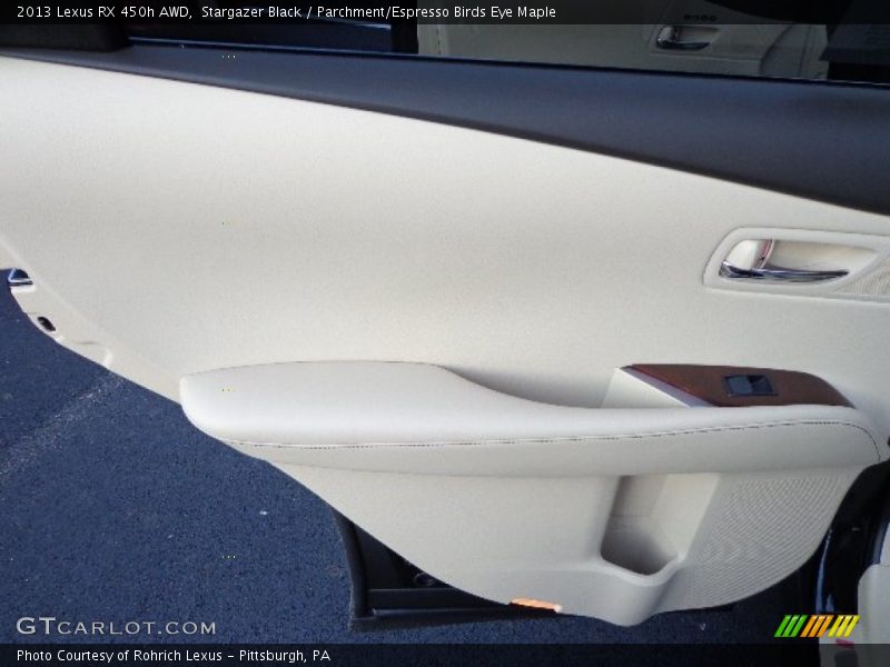 Stargazer Black / Parchment/Espresso Birds Eye Maple 2013 Lexus RX 450h AWD