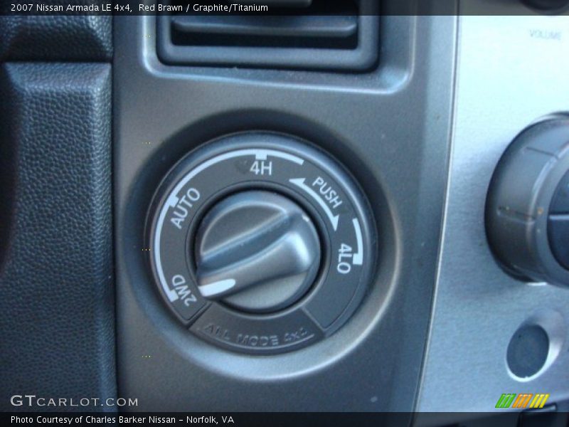 Red Brawn / Graphite/Titanium 2007 Nissan Armada LE 4x4