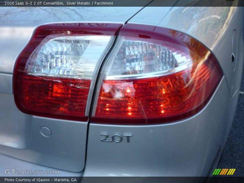 Silver Metallic / Parchment 2006 Saab 9-3 2.0T Convertible