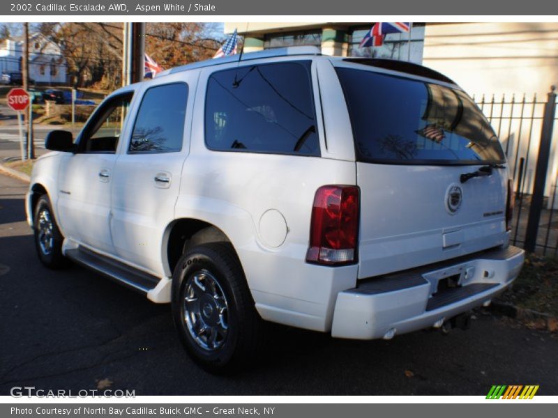 Aspen White / Shale 2002 Cadillac Escalade AWD