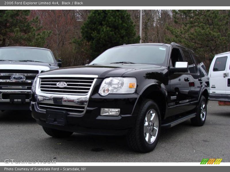 Black / Black 2006 Ford Explorer Limited 4x4