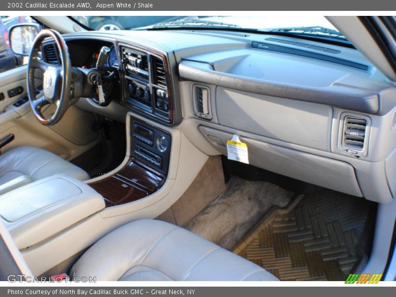 Aspen White / Shale 2002 Cadillac Escalade AWD