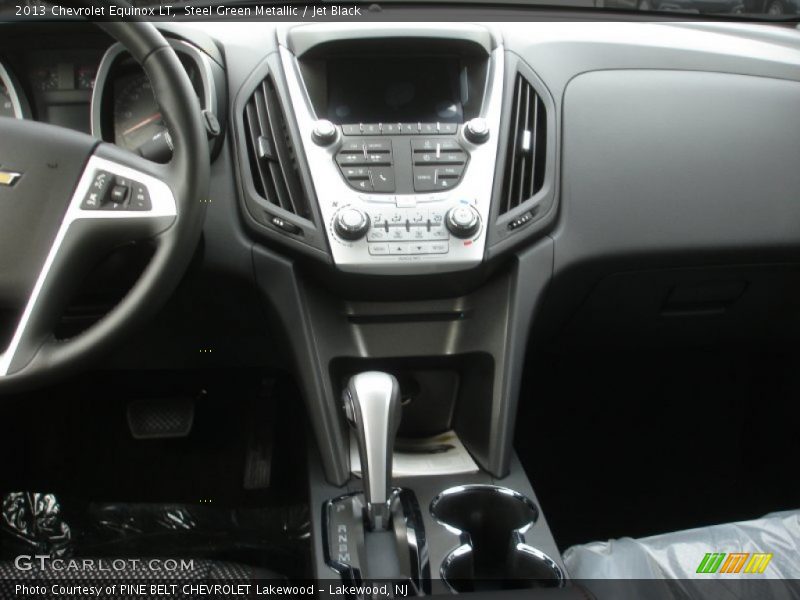 Steel Green Metallic / Jet Black 2013 Chevrolet Equinox LT