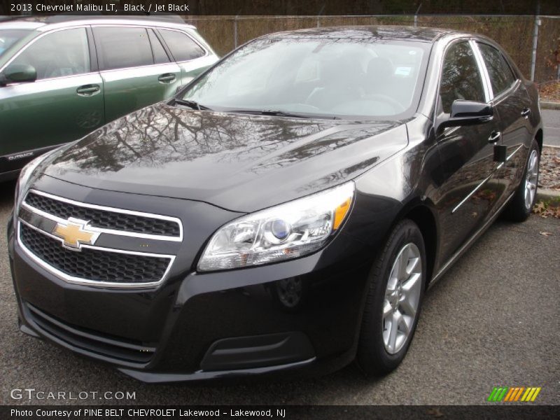 Black / Jet Black 2013 Chevrolet Malibu LT