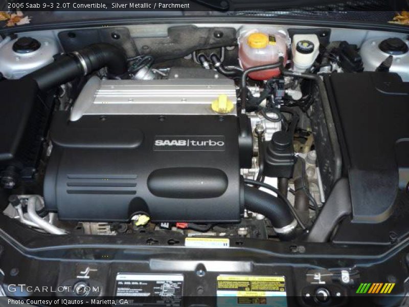 Silver Metallic / Parchment 2006 Saab 9-3 2.0T Convertible