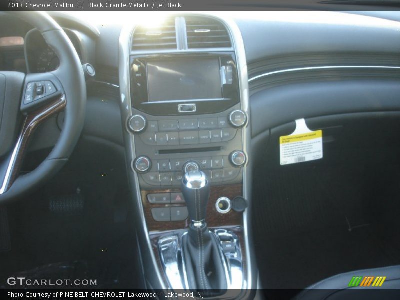Black Granite Metallic / Jet Black 2013 Chevrolet Malibu LT