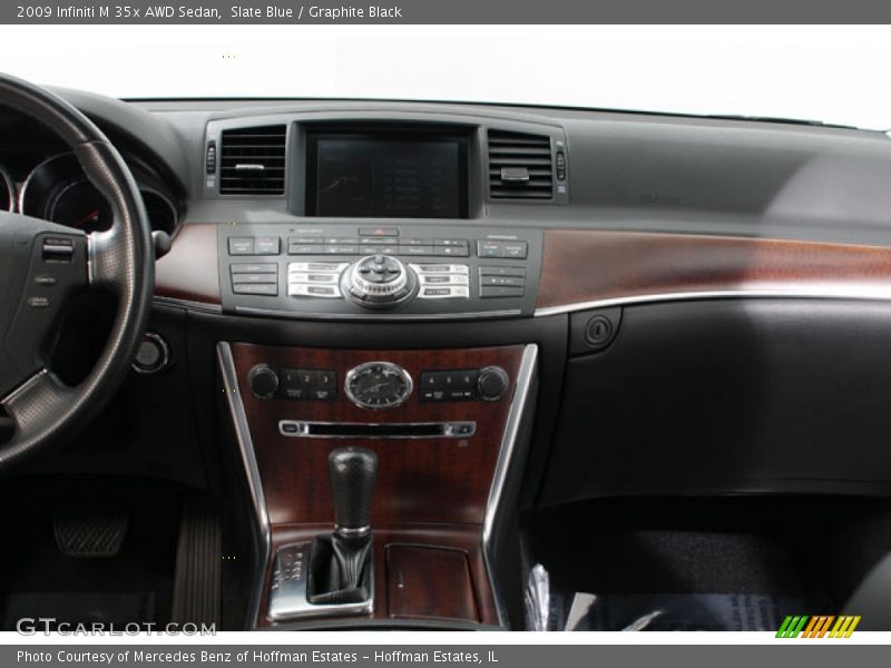 Slate Blue / Graphite Black 2009 Infiniti M 35x AWD Sedan