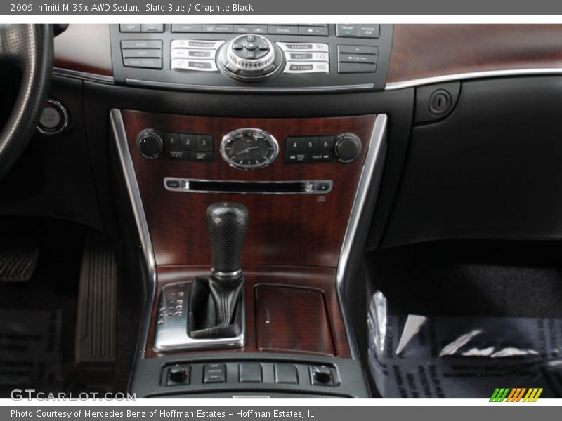 Slate Blue / Graphite Black 2009 Infiniti M 35x AWD Sedan