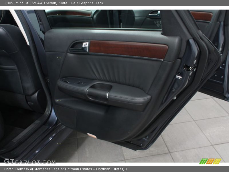 Slate Blue / Graphite Black 2009 Infiniti M 35x AWD Sedan