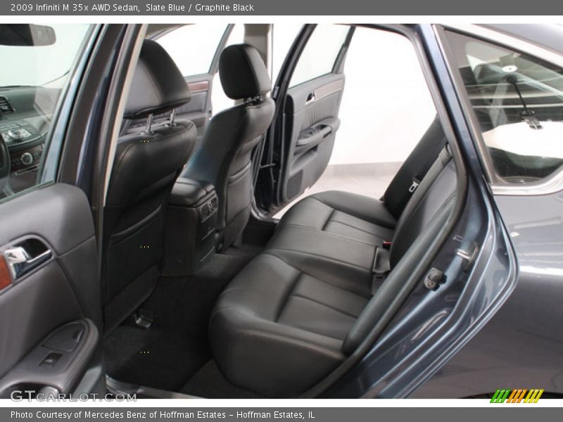 Slate Blue / Graphite Black 2009 Infiniti M 35x AWD Sedan