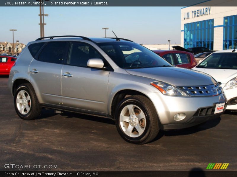 Polished Pewter Metallic / Charcoal 2003 Nissan Murano SL