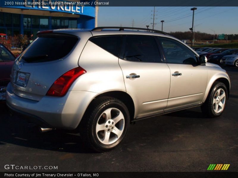 Polished Pewter Metallic / Charcoal 2003 Nissan Murano SL