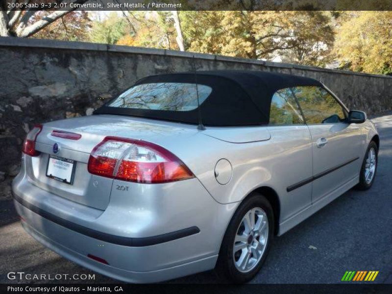 Silver Metallic / Parchment 2006 Saab 9-3 2.0T Convertible