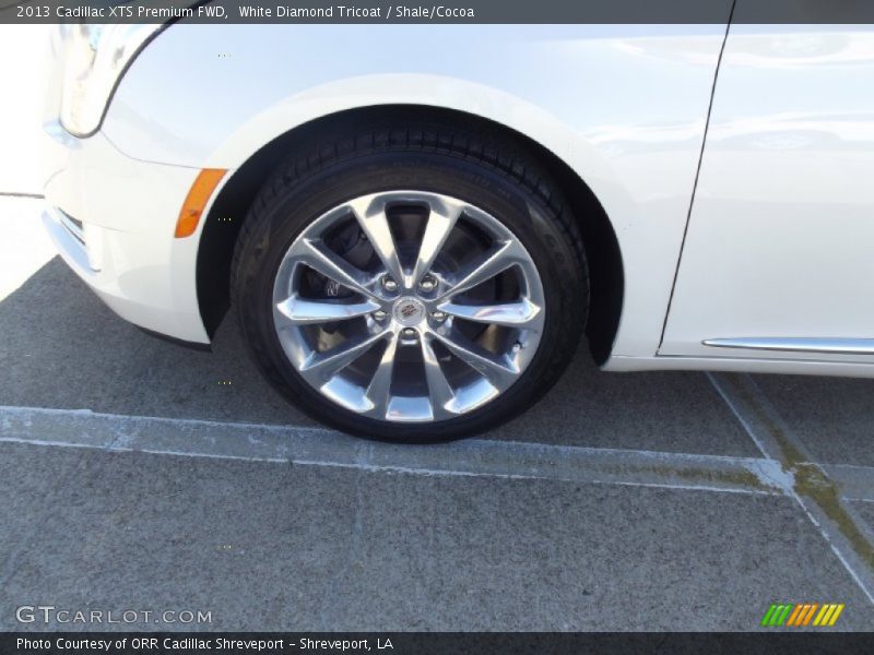 White Diamond Tricoat / Shale/Cocoa 2013 Cadillac XTS Premium FWD