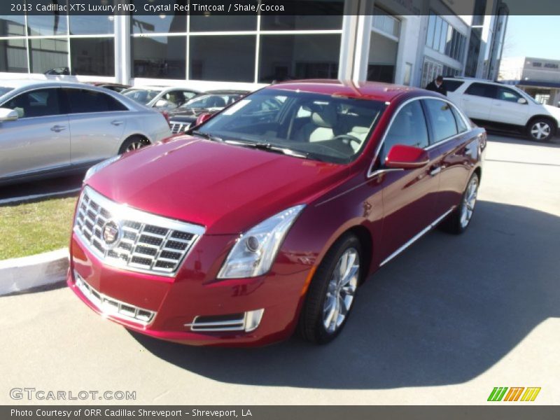 Crystal Red Tintcoat / Shale/Cocoa 2013 Cadillac XTS Luxury FWD