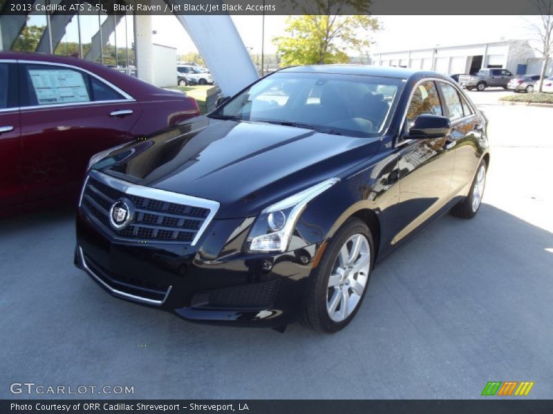 Black Raven / Jet Black/Jet Black Accents 2013 Cadillac ATS 2.5L