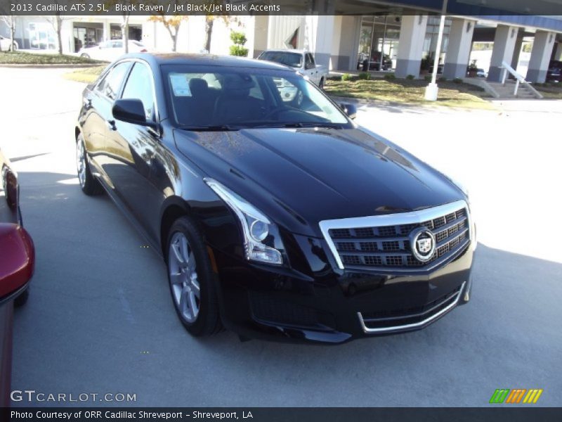 Black Raven / Jet Black/Jet Black Accents 2013 Cadillac ATS 2.5L