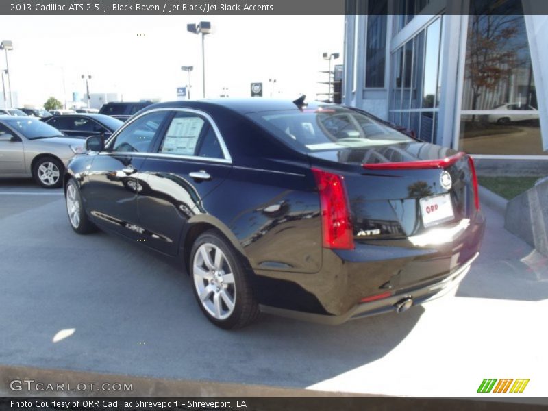 Black Raven / Jet Black/Jet Black Accents 2013 Cadillac ATS 2.5L