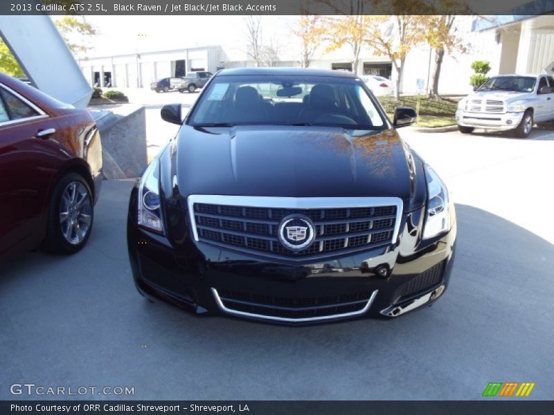 Black Raven / Jet Black/Jet Black Accents 2013 Cadillac ATS 2.5L