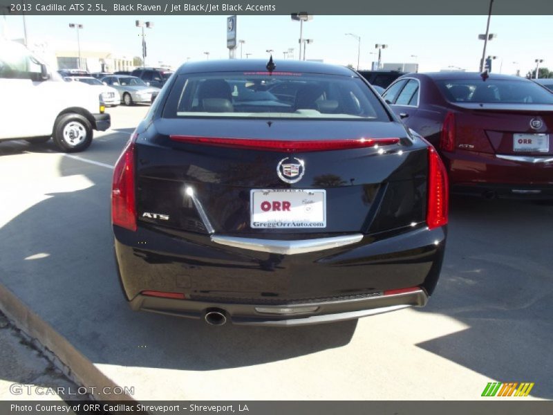 Black Raven / Jet Black/Jet Black Accents 2013 Cadillac ATS 2.5L