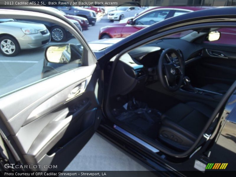 Black Raven / Jet Black/Jet Black Accents 2013 Cadillac ATS 2.5L