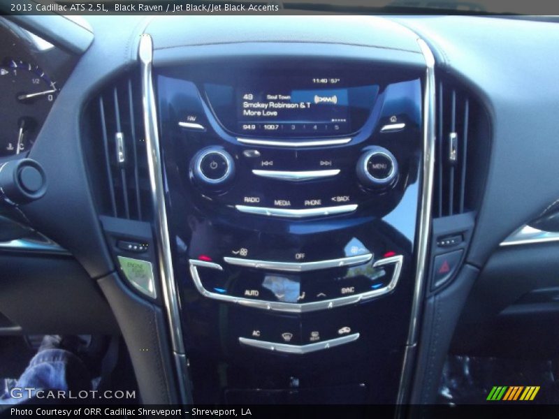 Black Raven / Jet Black/Jet Black Accents 2013 Cadillac ATS 2.5L