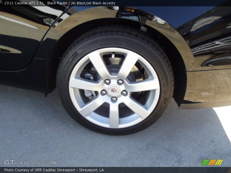 Black Raven / Jet Black/Jet Black Accents 2013 Cadillac ATS 2.5L