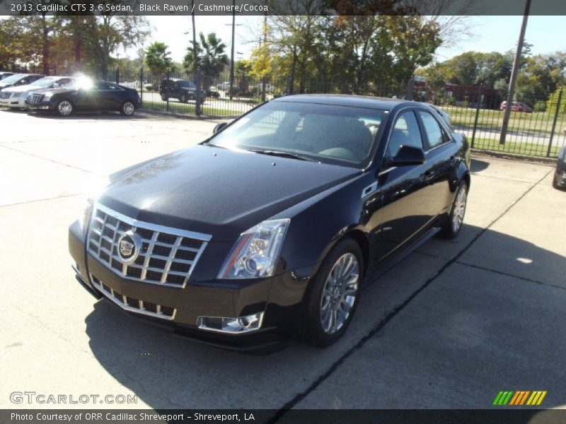 Black Raven / Cashmere/Cocoa 2013 Cadillac CTS 3.6 Sedan